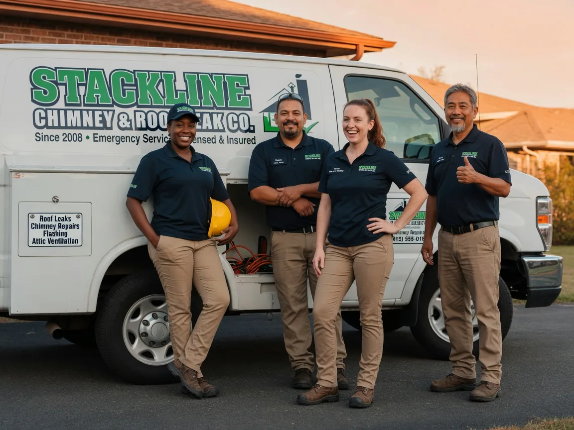 Chimney flashing repair company in Tobyhanna, PA